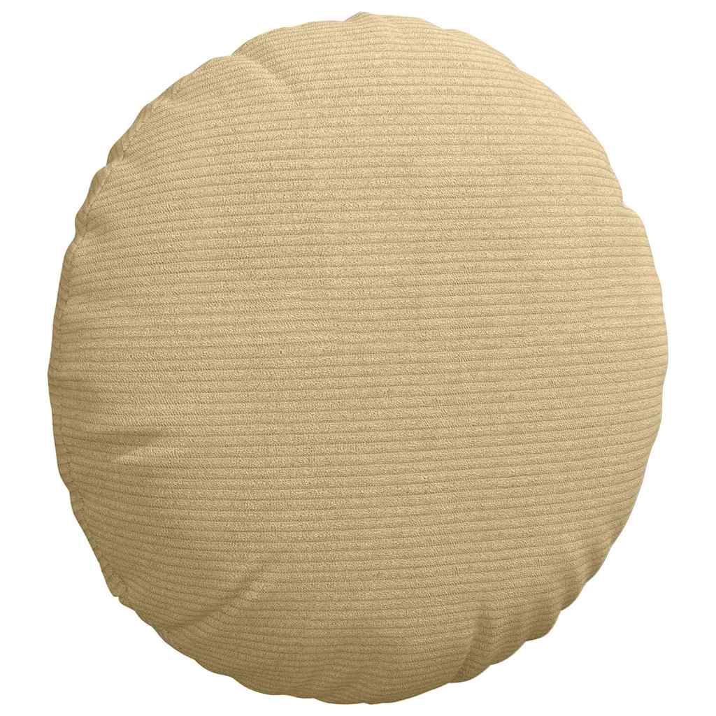 Sēdekļa spilveni 2 gab. Pelēkzaļš Ø 40 cm