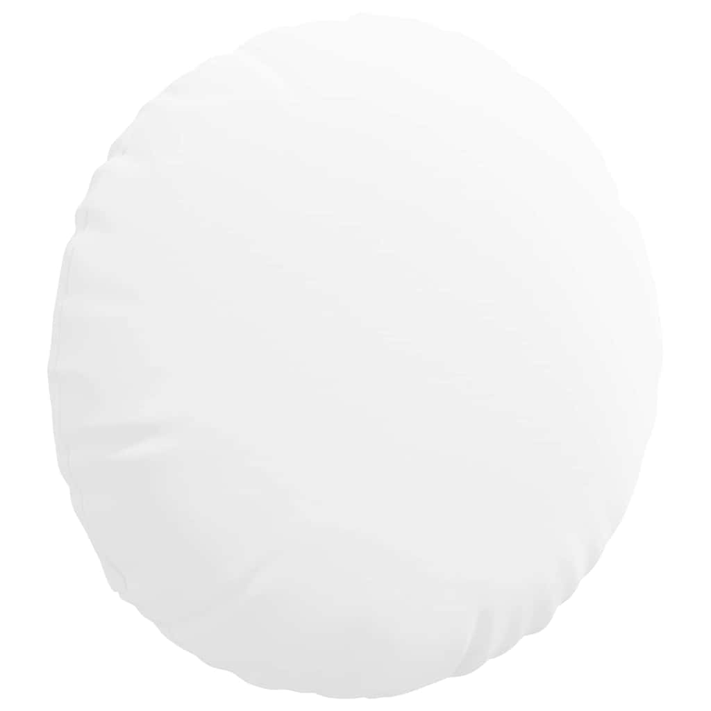 Sėdynių pagalvėlės 2 pcs Balta Ø50 x 19 cm audinys