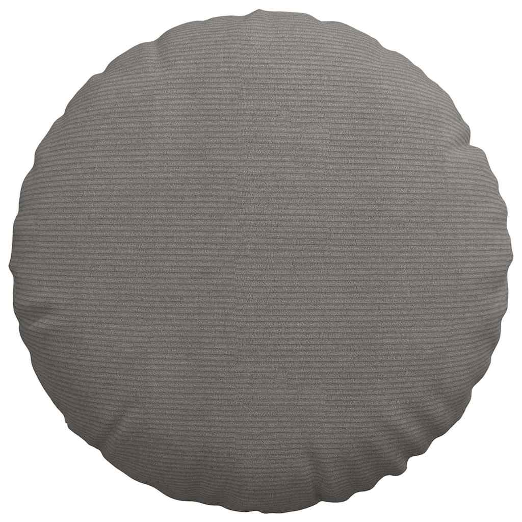 Sėdynių pagalvėlės 2 pcs Šviesiai pilka Ø 50 cm