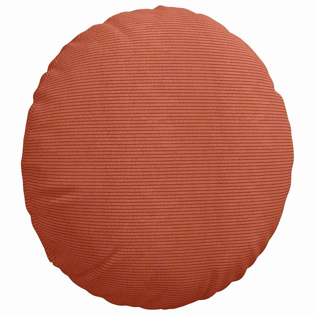 Sėdynių pagalvėlės 2 pcs Raudona oranžinė Ø 50 cm