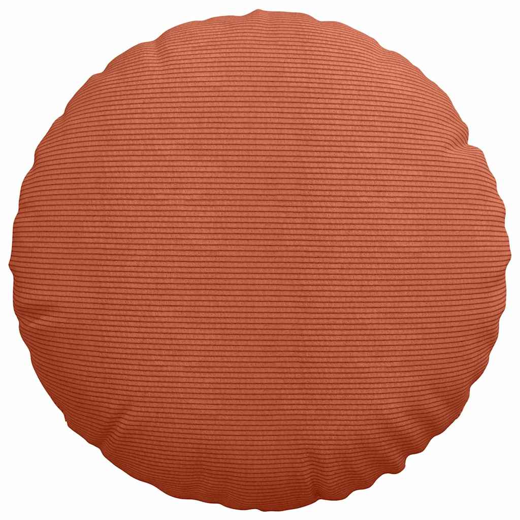 Sėdynių pagalvėlės 2 pcs Raudona oranžinė Ø 50 cm