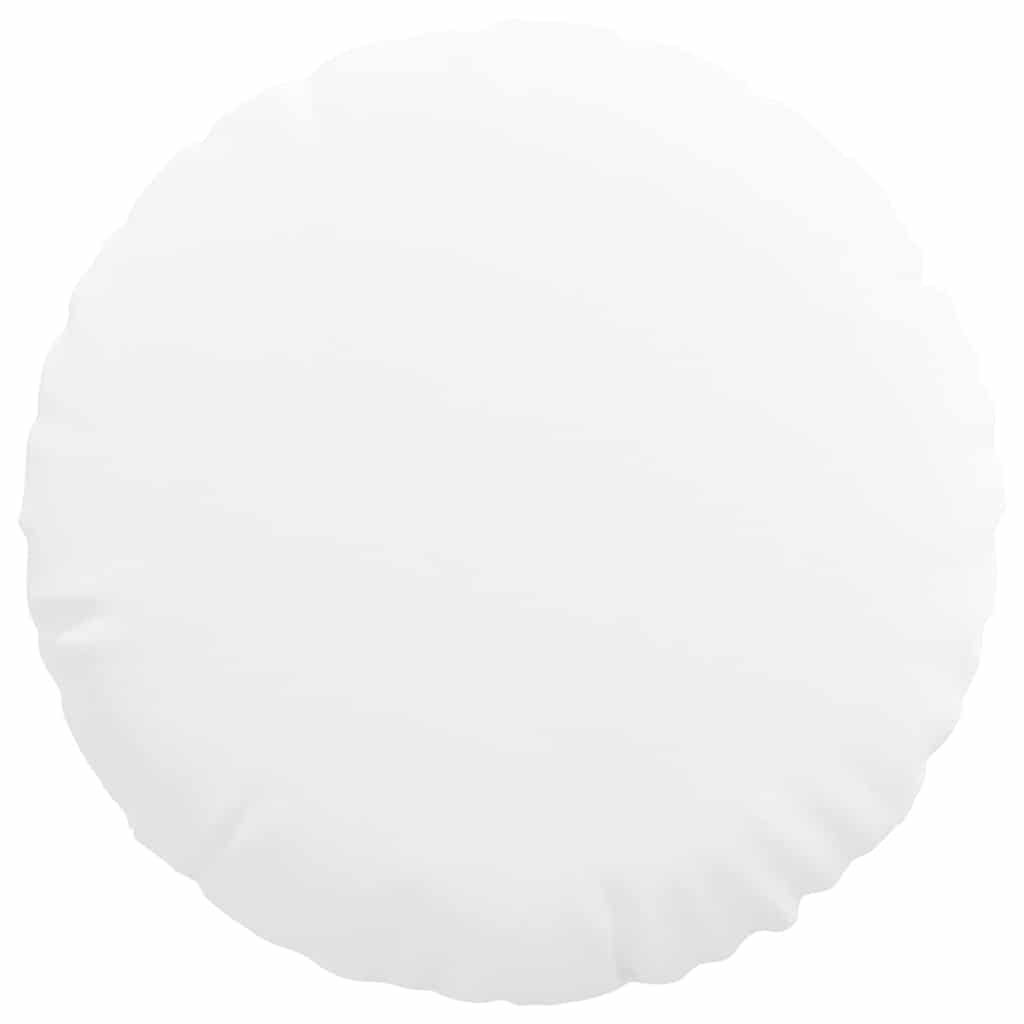 Sėdynių pagalvėlės 2 pcs Balta Ø80 x 29 cm audinys