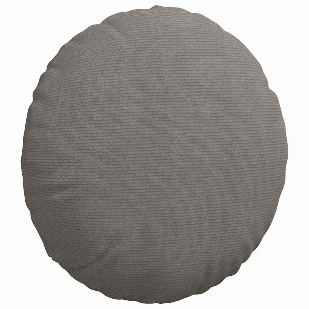 Sėdynių pagalvėlės 2 pcs Šviesiai pilka Ø 80 cm