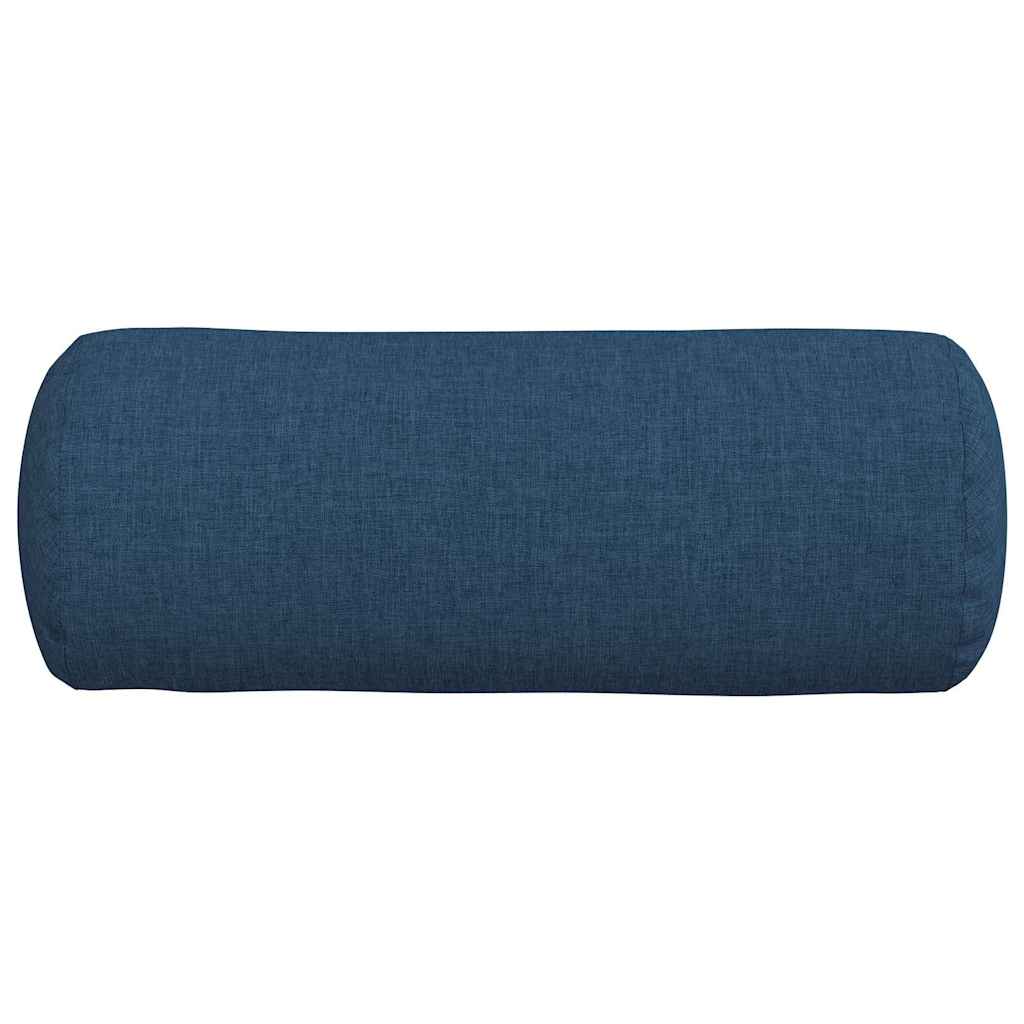 Pagalvės 2 pcs Mėlyna Ø 15 x 40 cm audinys