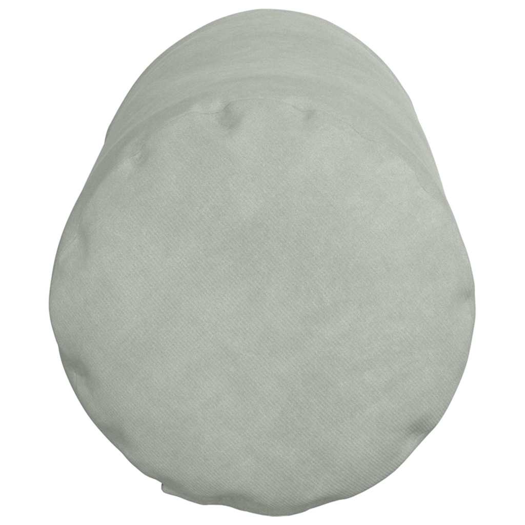 Pagalvės 2 pcs Šviesiai pilka Ø 15 x 40 cm Kordūrinis audinys