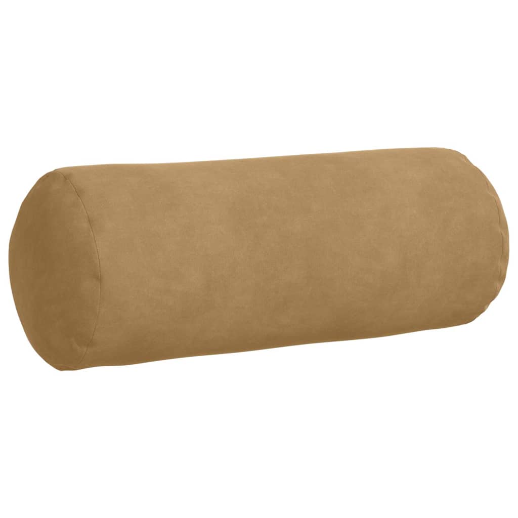 Cushions 2 pcs Brown Ø 15 x 40 cm Cordura fabric