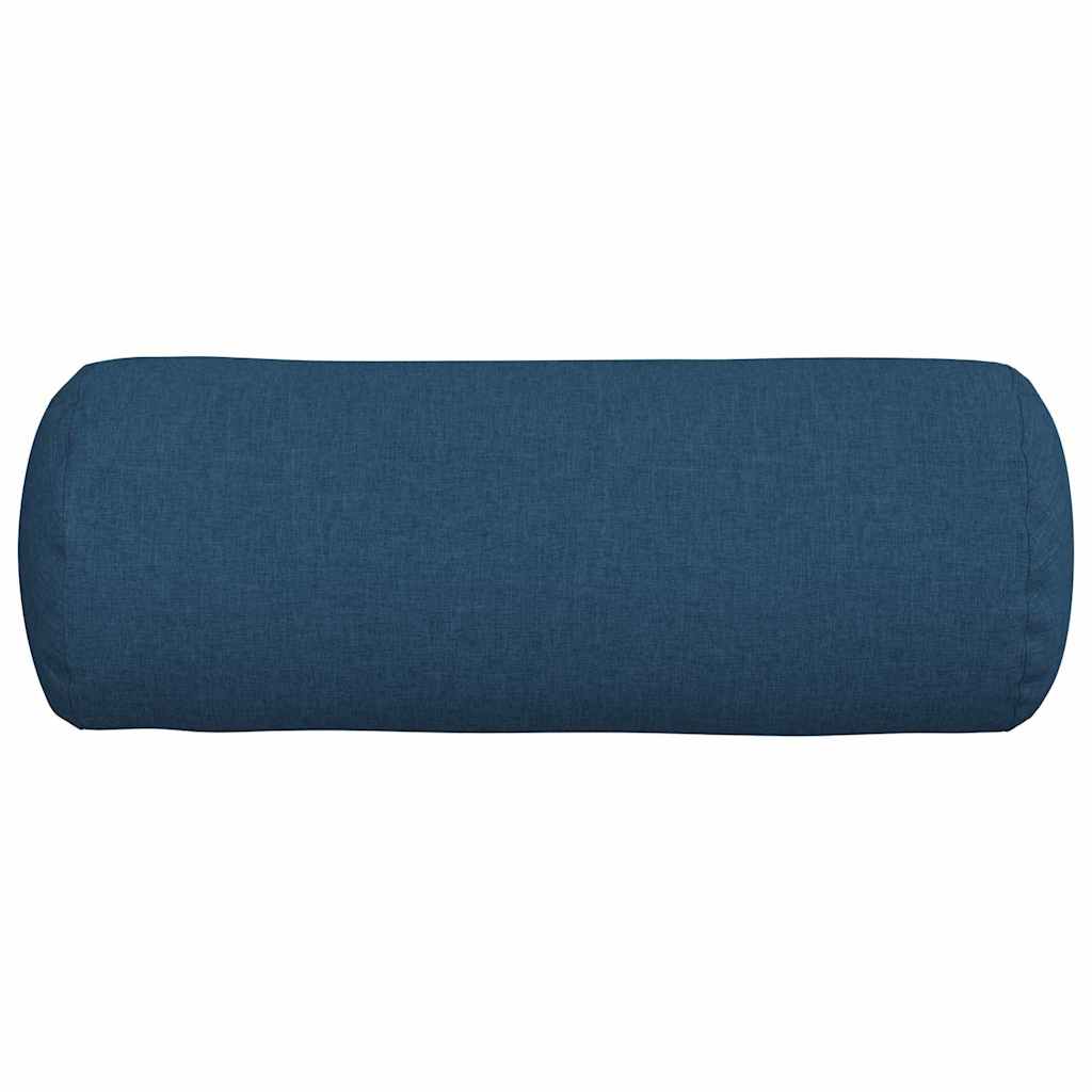 Pagalvės 2 pcs Mėlyna Ø 25 x 70 cm audinys