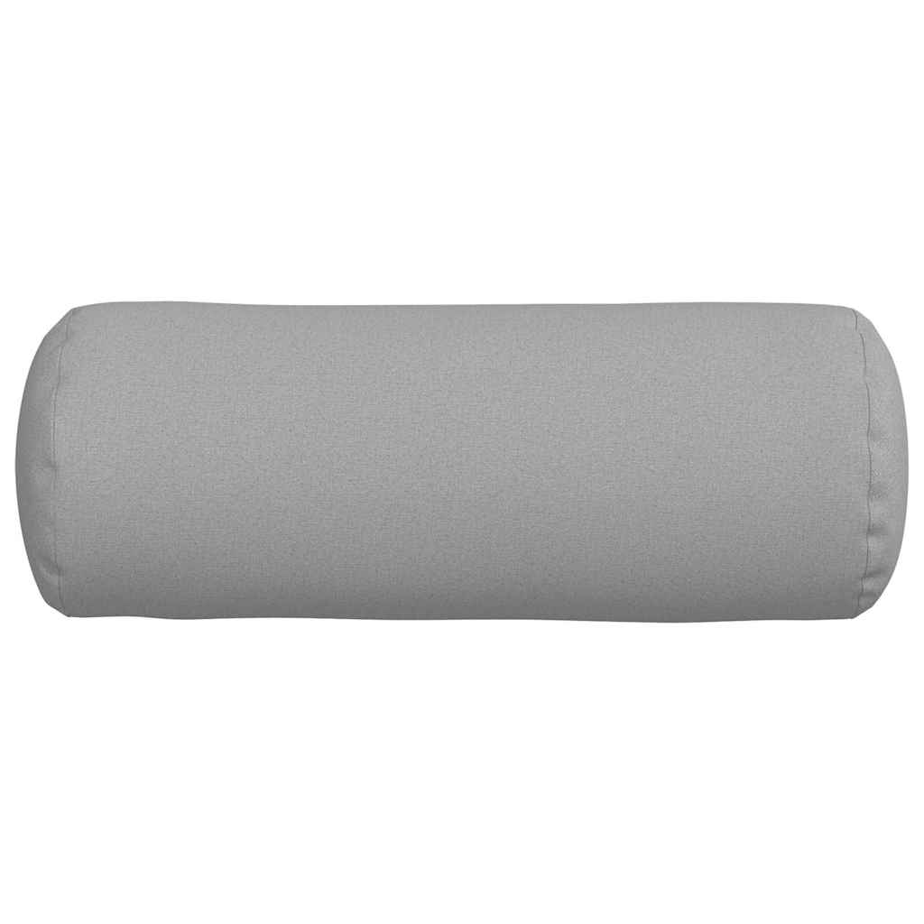 Pagalvės 2 pcs Debesų pilka Ø 25 x 70 cm audinys