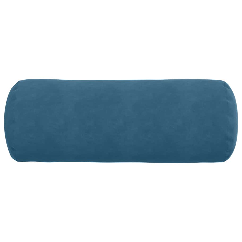 Pagalvės 2 pcs Mėlyna Ø 25 x 70 cm Kordūrinis audinys