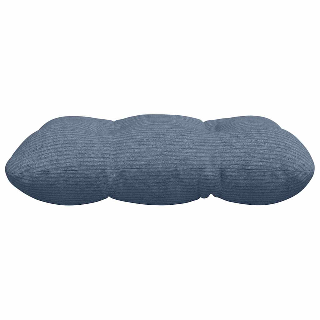 Sėdynių pagalvėlės 4 pcs Mėlyna 40 x 40 cm Kordūrinis audinys