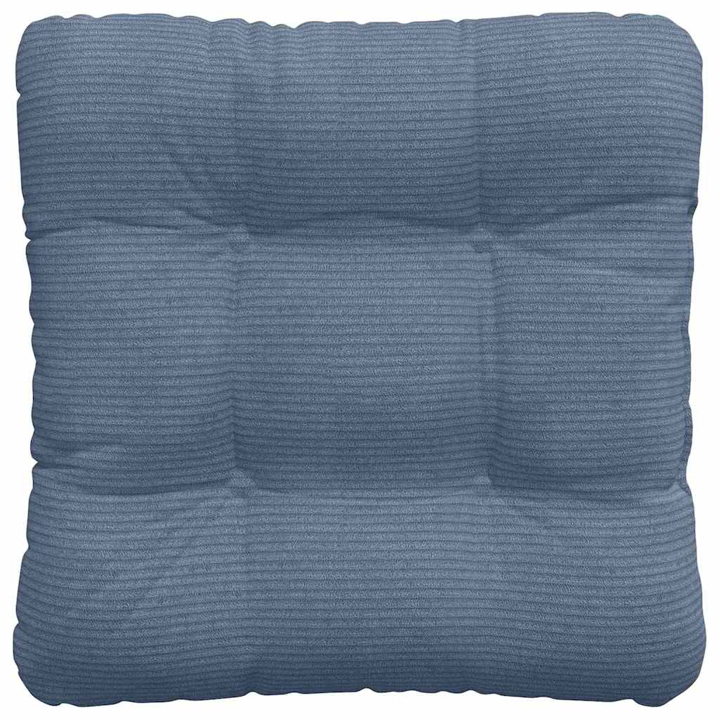 Sėdynių pagalvėlės 4 pcs Mėlyna 40 x 40 cm Kordūrinis audinys