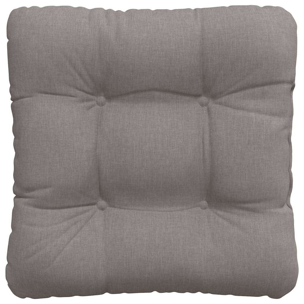 Sėdynių pagalvėlės 4 pcs Taupe 45 x 45 x 12 cm audinys