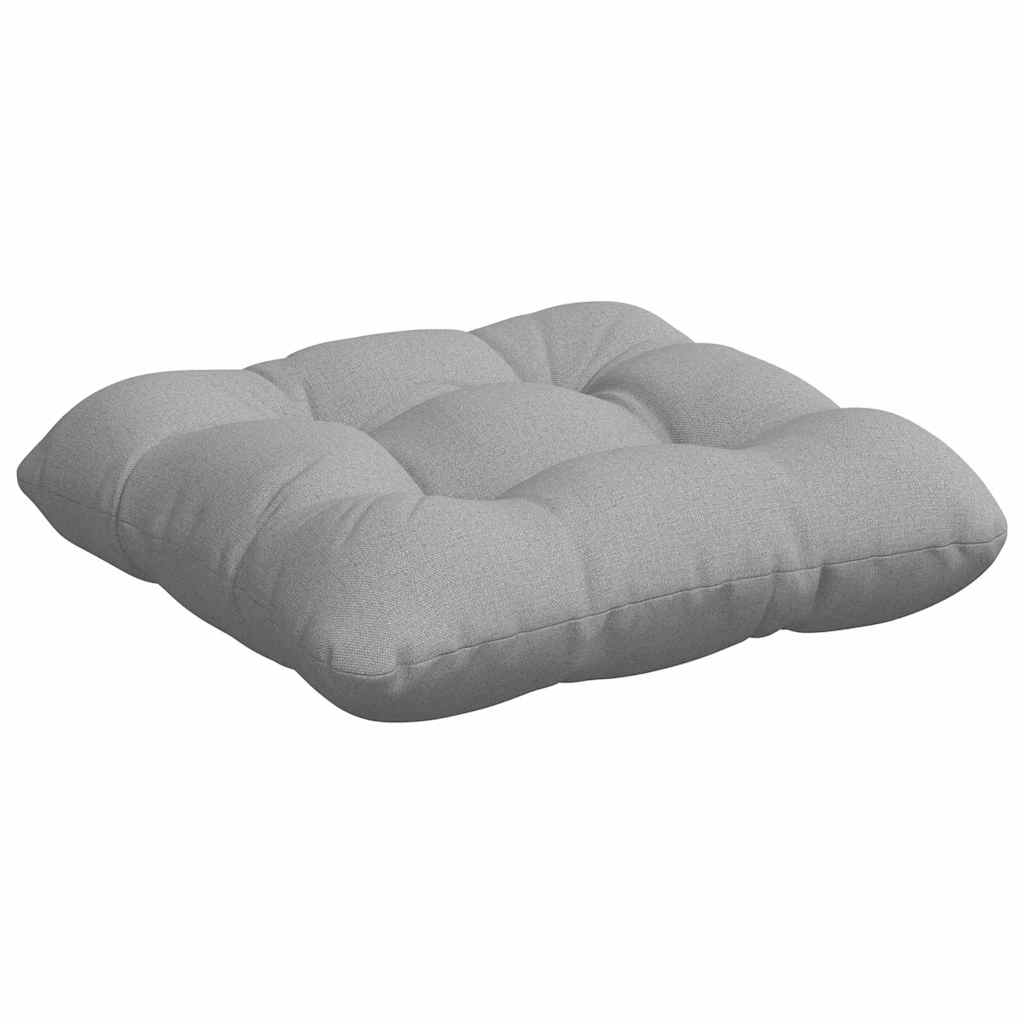Sėdynių pagalvėlės 4 pcs Debesų pilka 45 x 45 x 12 cm audinys