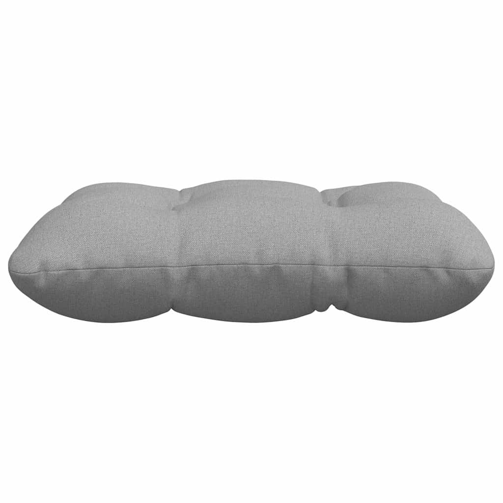 Sėdynių pagalvėlės 4 pcs Debesų pilka 45 x 45 x 12 cm audinys