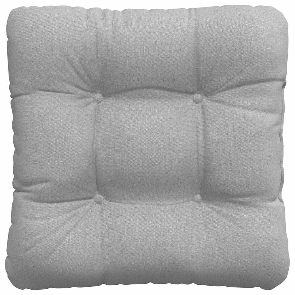 Sėdynių pagalvėlės 4 pcs Debesų pilka 45 x 45 x 12 cm audinys