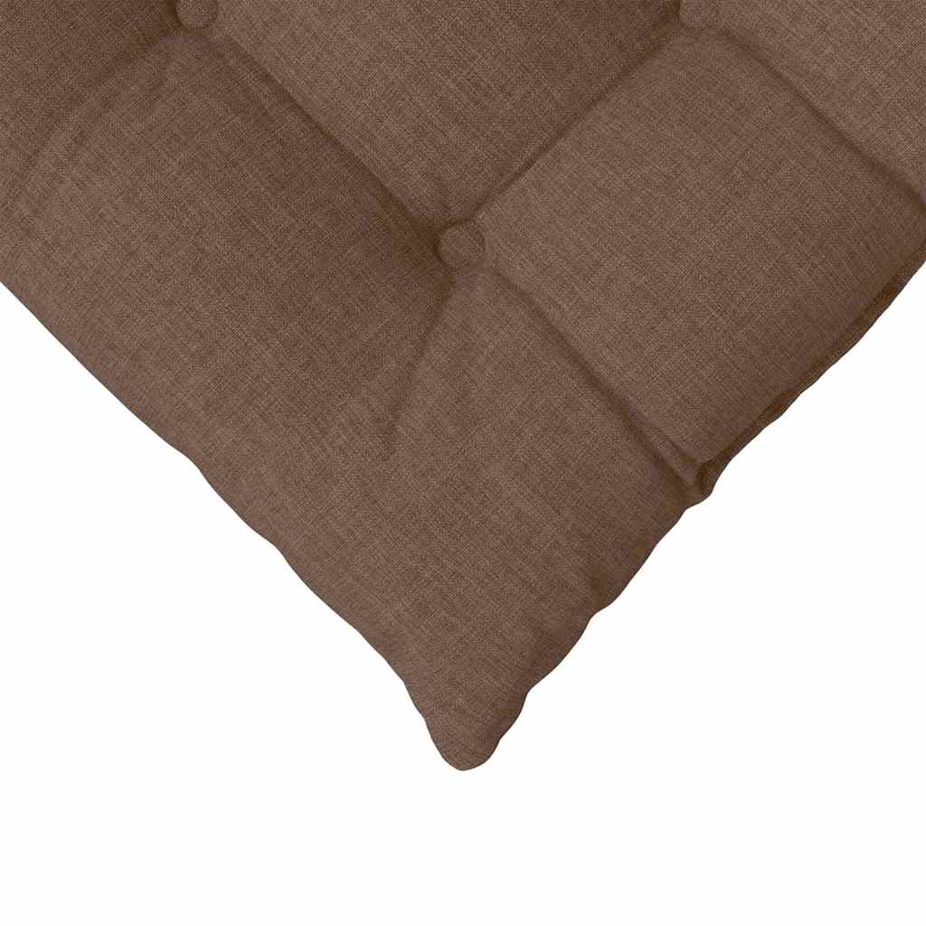 Sėdynių pagalvėlės 2 pcs Ruda 40 x 40 x 6 cm audinys
