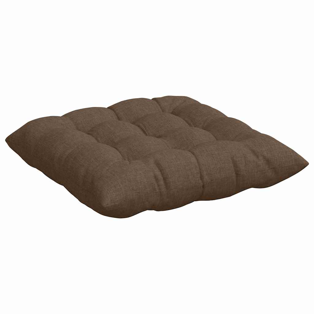 Sėdynių pagalvėlės 2 pcs Ruda 40 x 40 x 6 cm audinys