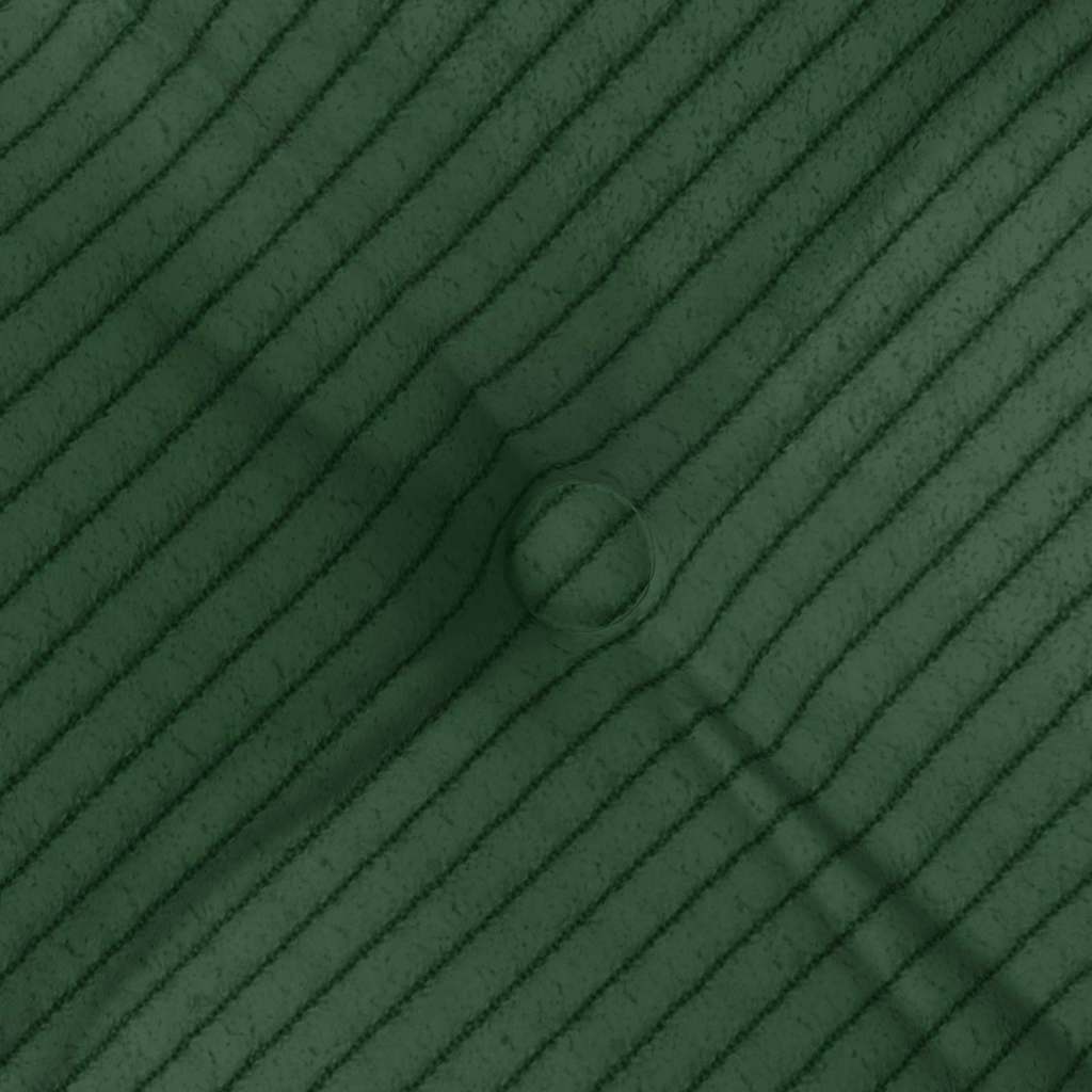Seat Pads 4 pcs Dark Green 40 x 40 x 6 cm