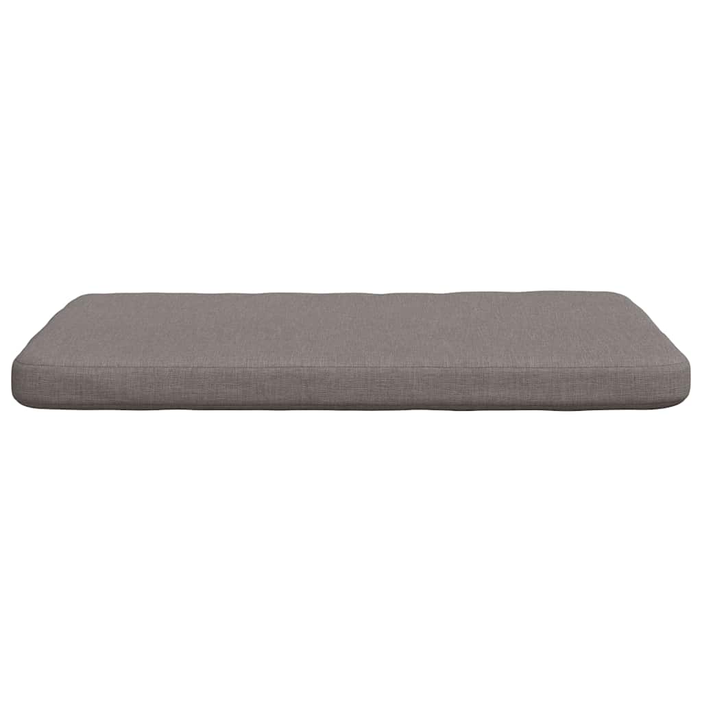 Sėdynių pagalvėlės 4 pcs Taupe 40 x 40 x 3 cm audinys