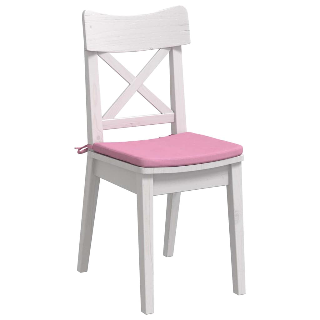 Sėdynių pagalvėlės 4 pcs Rožinė 40 x 40 x 3 cm audinys