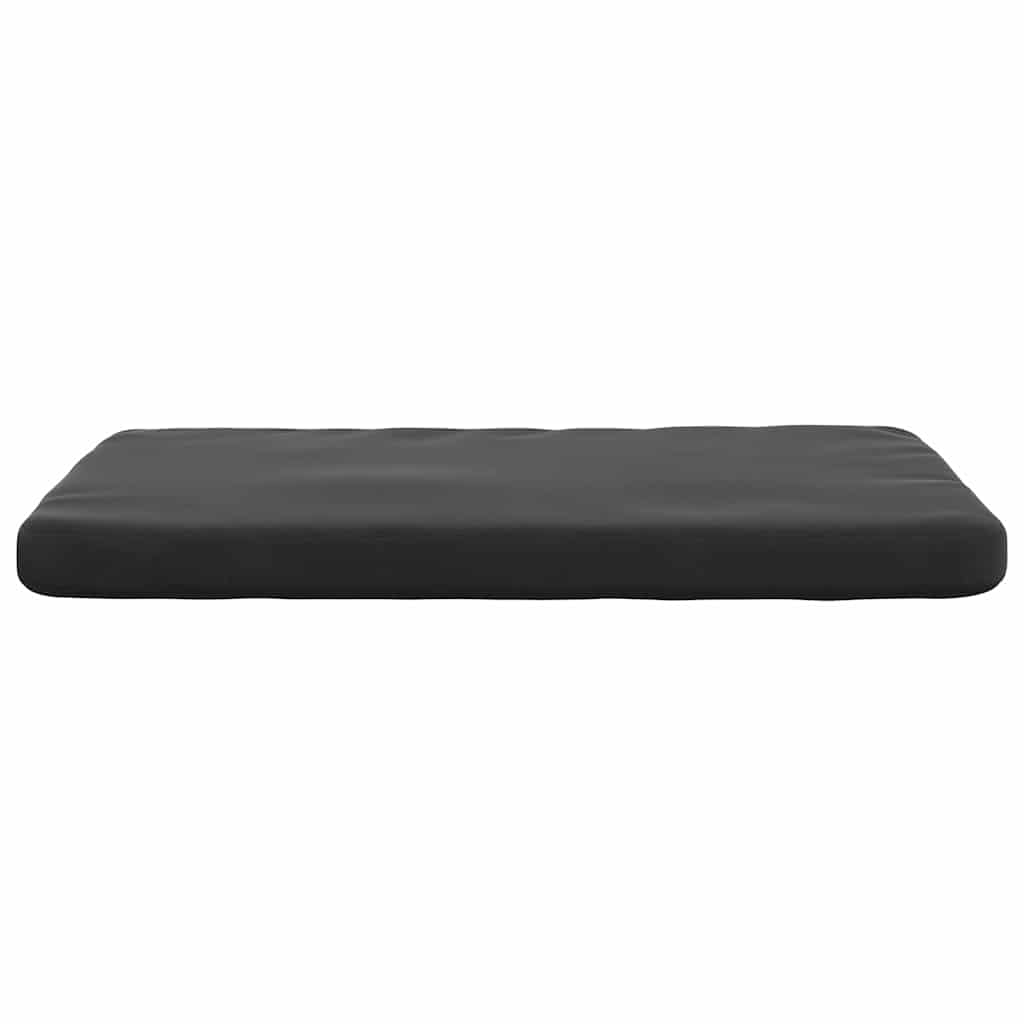 Sėdynių pagalvėlės 4 pcs Juoda 40 x 40 x 3 cm Aksomas