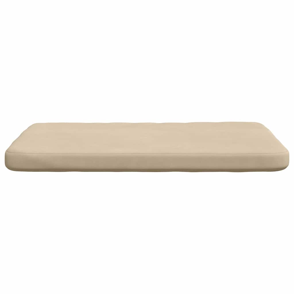 Sėdynių pagalvėlės 4 pcs Kreminė 40 x 40 x 3 cm