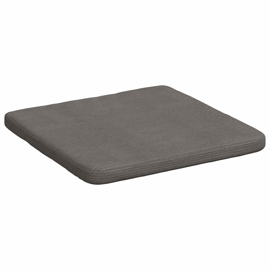 Sėdynių pagalvėlės 4 pcs Šviesiai pilka 40 x 40 x 3 cm