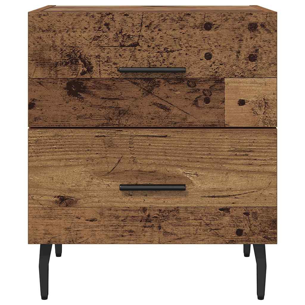 Šalia lovos spintelė 2 pcs Senas medis 40 x 35 x 47,5 cm