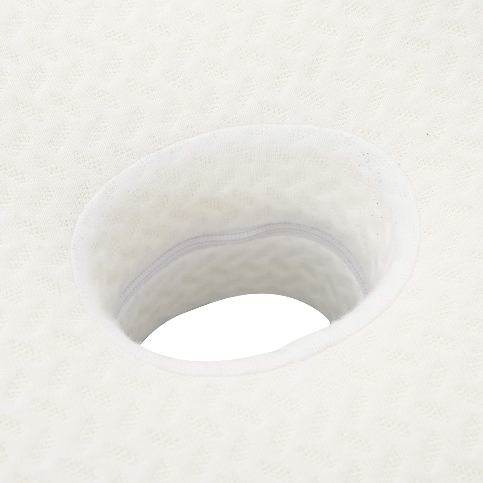 Spilvens ar spilvendrānu Balts 60 x 37 x 13 cm Poliesters
