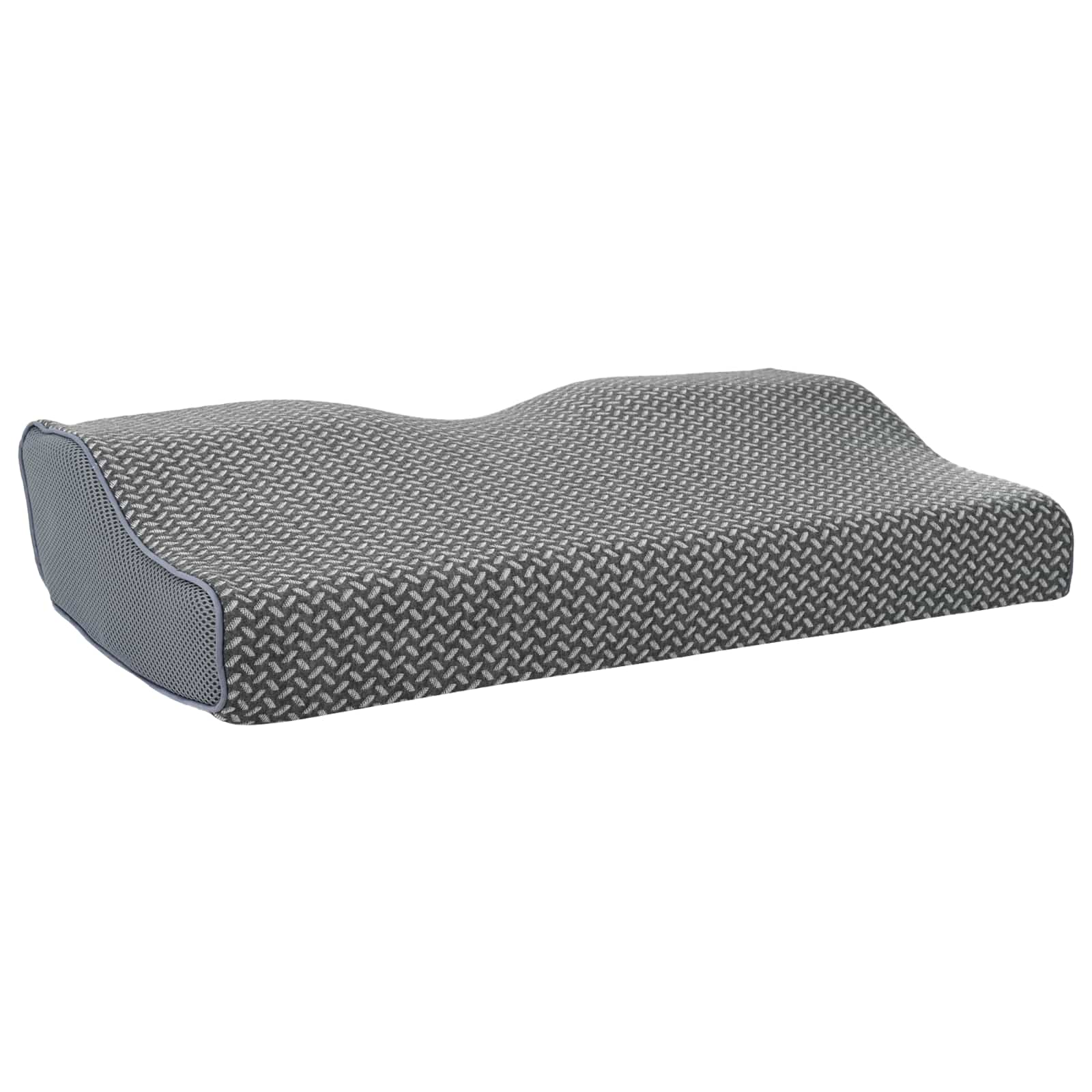 Pagalvė su pagalve Pilka 60 x 34 x 11 cm Poliesteris