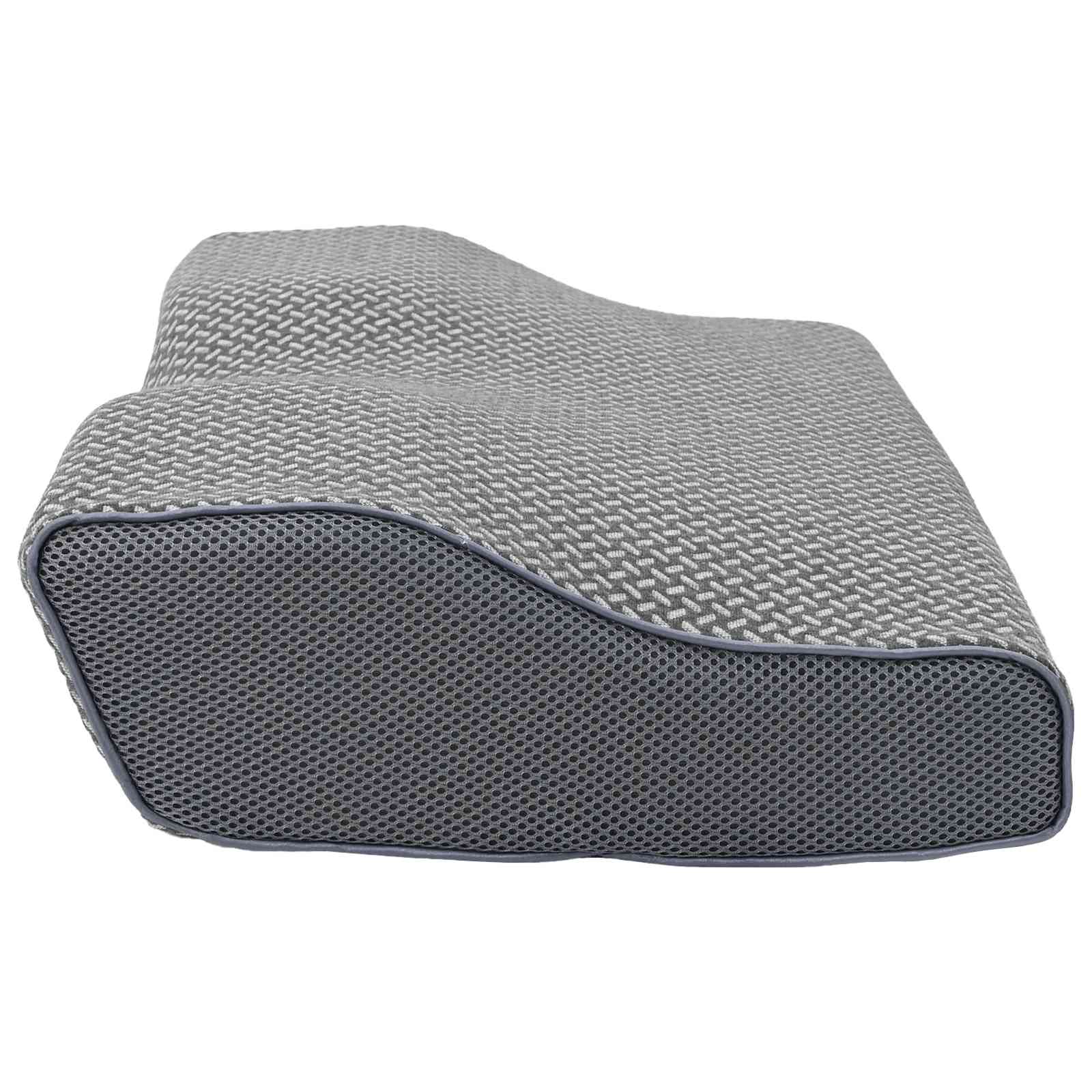 Pagalvė su pagalve Pilka 60 x 34 x 11 cm Poliesteris