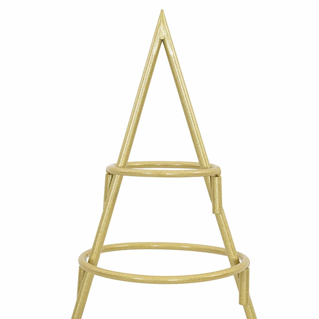 Metalinis Kalėdų medis s stovu Auksinė 60 cm