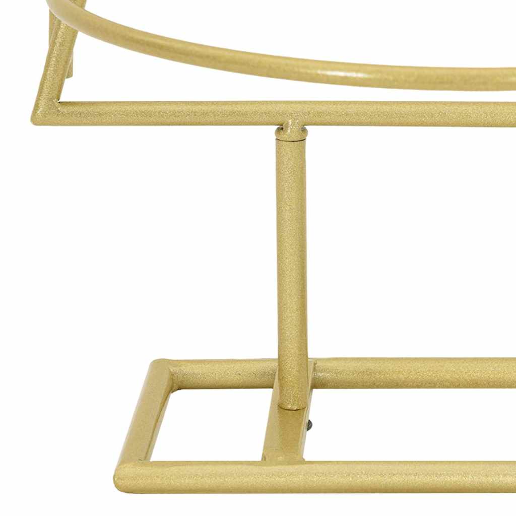 Metalinis Kalėdų medis s stovu Auksinė 60 cm