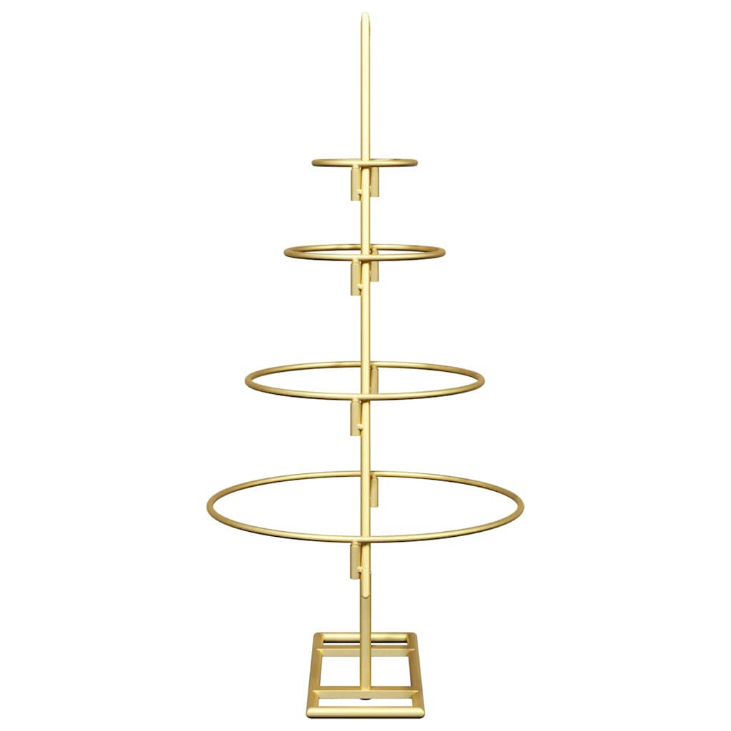 Metalinis Kalėdų medis s stovu Auksinė 60 cm