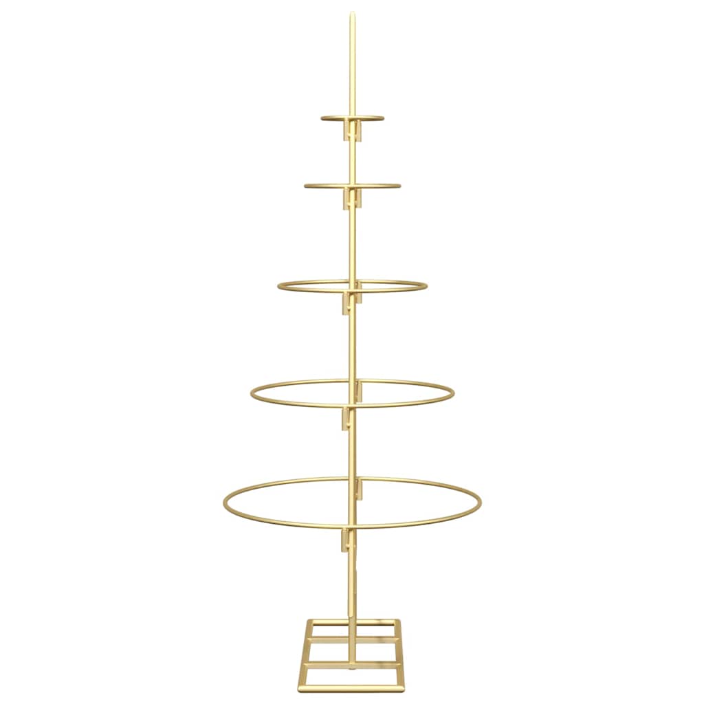 Metalinis Kalėdų medis s stovu Auksinė 90 cm