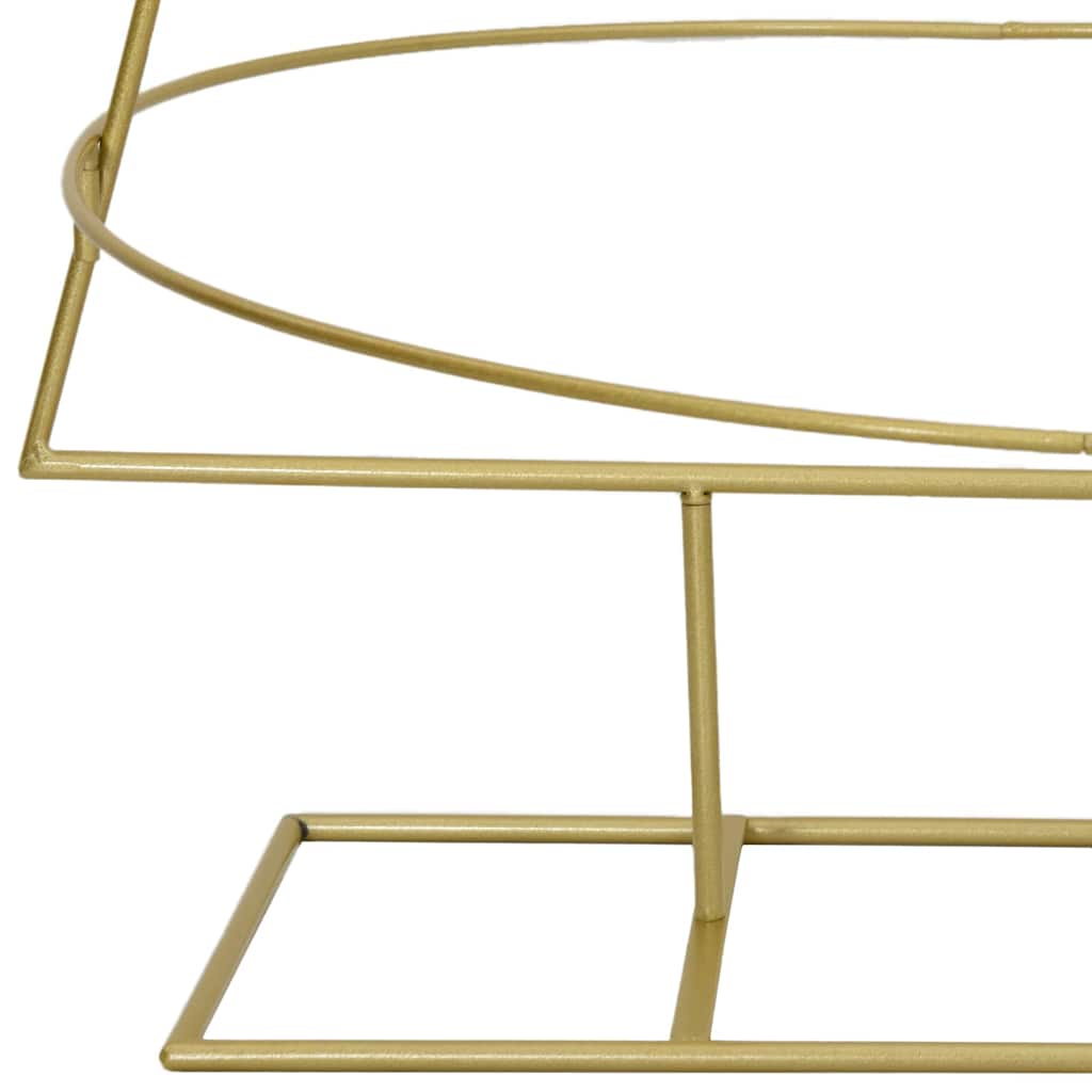 Metalinis Kalėdų medis EVERGREEN PINE, stovu Auksinė 150 cm.