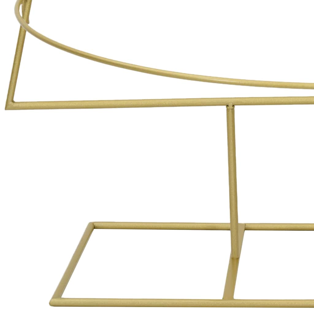 Metalinis Kalėdų medis EVERGREEN PINE, stovu Auksinė 180 cm.