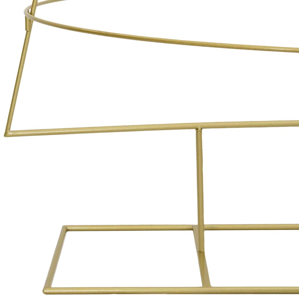 Metalinis Kalėdų medis EVERGREEN PINE, stovu Auksinė 210 cm.