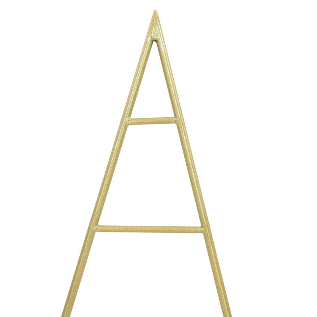 Metalinis Kalėdų medis s stovu Auksinė 60 cm