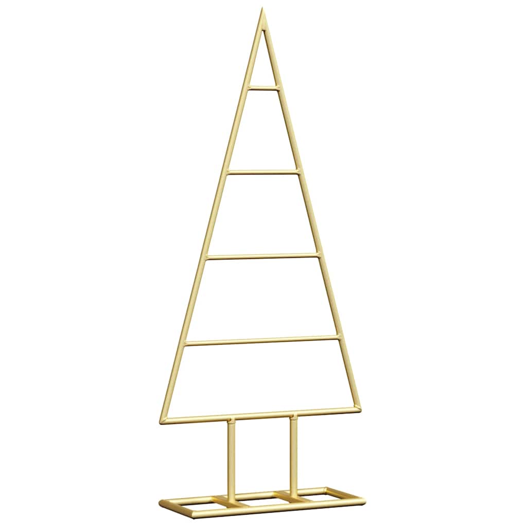 Metalinis Kalėdų medis s stovu Auksinė 60 cm
