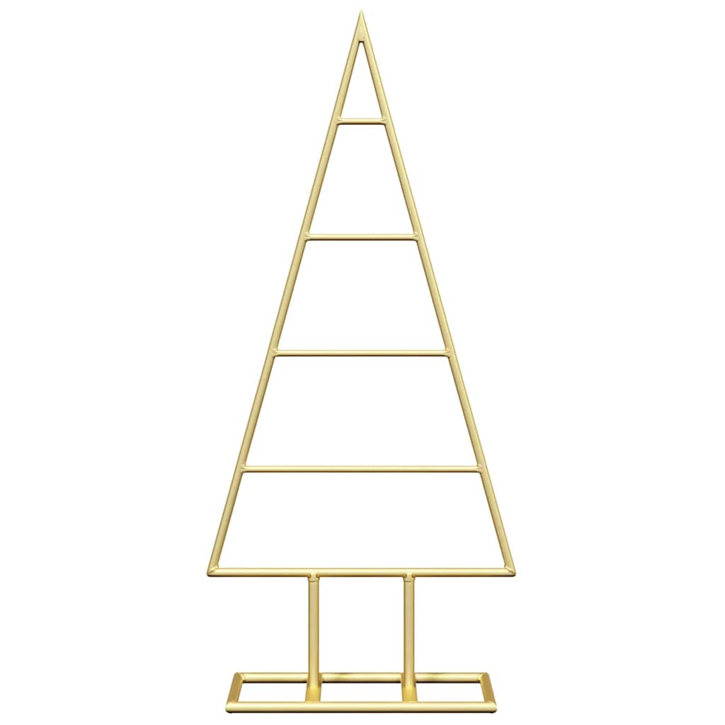 Metalinis Kalėdų medis s stovu Auksinė 60 cm