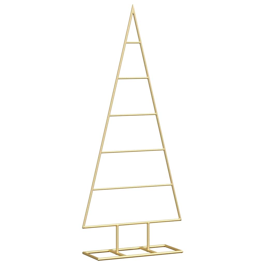Metalinis Kalėdų medis s stovu Auksinė 90 cm