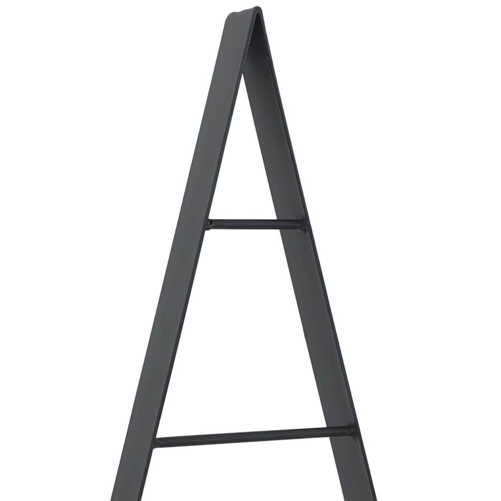 Metalinis Kalėdų medis HOLLOW MOON, stovu Juoda 125 cm. Plienas