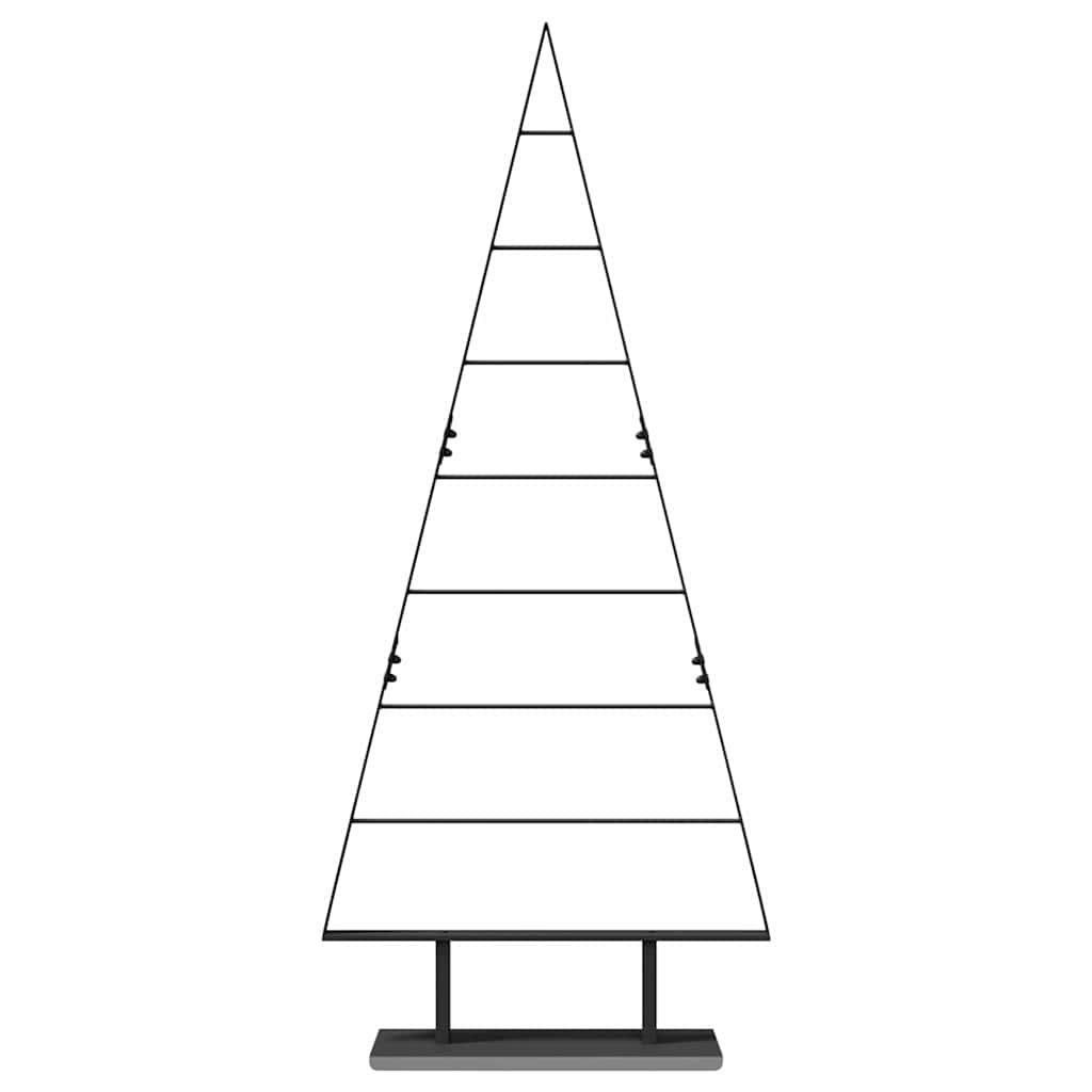 Metalinis Kalėdų medis s stovu Juoda 150 cm Plienas