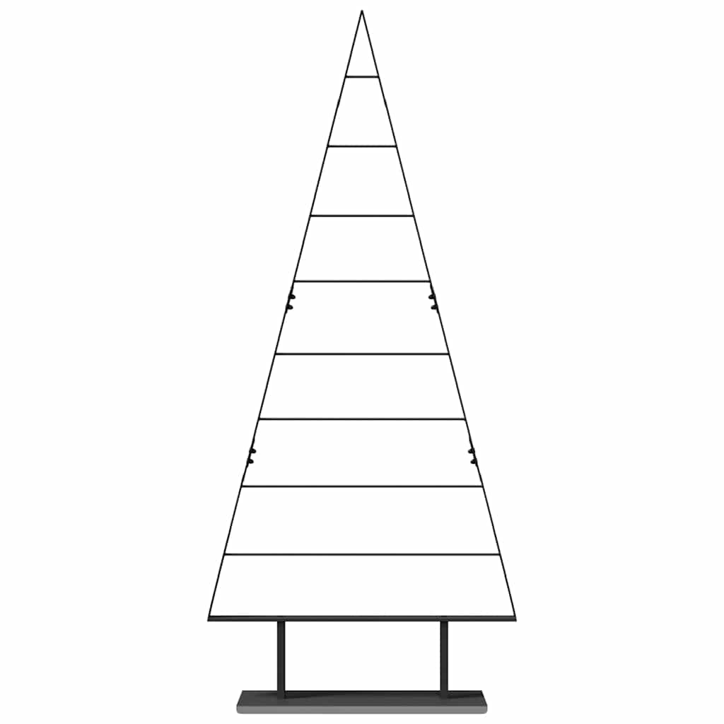 Metalinis Kalėdų medis s stovu Juoda 180 cm Plienas