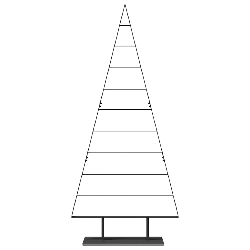Metalinis Kalėdų medis s stovu Juoda 210 cm Plienas