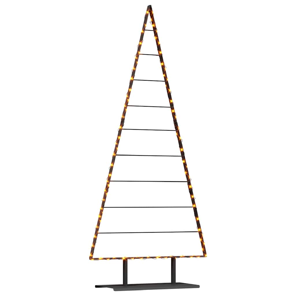 Metalinis Kalėdų medis s stovu Juoda 210 cm Plienas