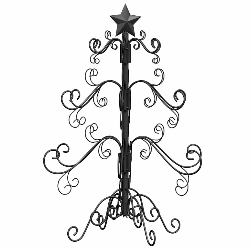 Metalinis Kalėdų medis Juoda 61 cm Miltelinis plienas