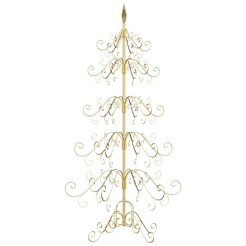 Metalinis Kalėdų medis Auksinė 150 cm Miltelinis plienas