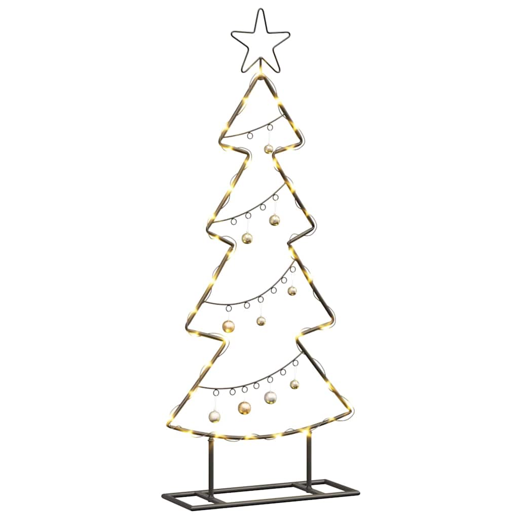 Metalinis Kalėdų medis s stovu Juoda 90,5 cm Plienas